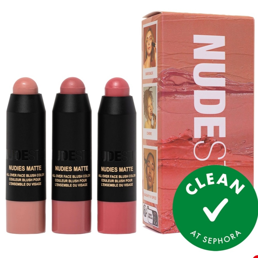 Minis NUDESTIX Nudies Matte Blush Trio - Soft Pink and Warm Brown Nude